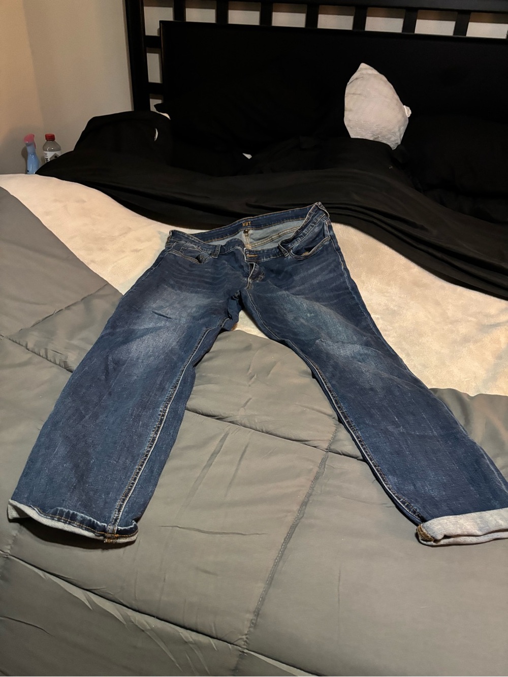 Kut from the Kloth Women's Relaxed Blue Denim Jeans